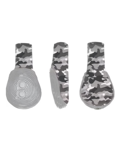 Goo-Eez Trendz Snow Camo Dog Boots Snow Camo/Black Small 2Pk