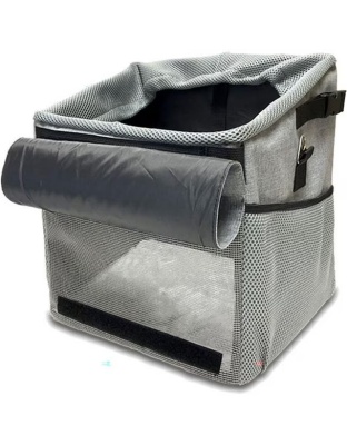 Goo-Eez 2 In 1 Bike Basket & Back-Pack Carrier Gray One Size