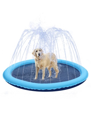 Goo-Eez Splash & Spray Pool For Pets Blue 59in.