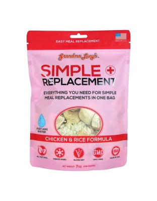 Grandma Lucys Dog Freeze Dried Simple Remedy Chicken 7 oz.
