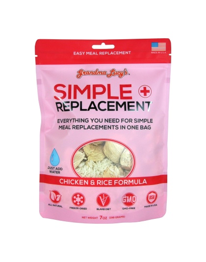 Grandma Lucys Dog Freeze Dried Simple Remedy Chicken 7 oz.