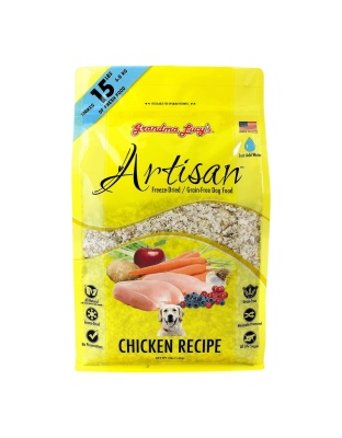 Grandma Lucys Dog Artisian Grain Free Chicken 3 Lbs.