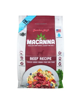 Grandma Lucys Dog Macanna Ana Grain Free Free Beef 3 Lbs.