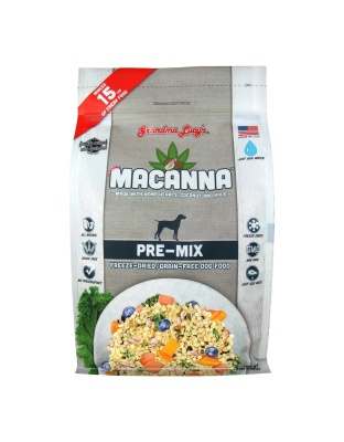 Grandma Lucys Dog Macanna Ana Grain Free Free Pre-Mix 3 Lbs.