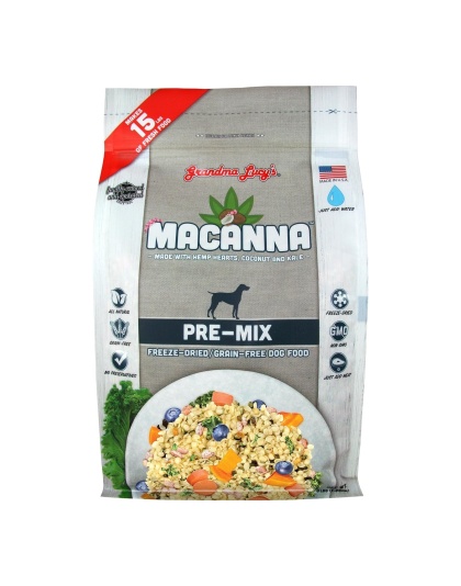 Grandma Lucys Dog Macanna Ana Grain Free Free Pre-Mix 3 Lbs.