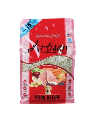 Grandma Lucys Dog Artisian Grain Free Pork 3 Lbs.