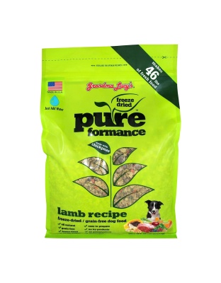 Grandma Lucys Dog Pure Grain Free Lamb Chickpea 10 Lbs.