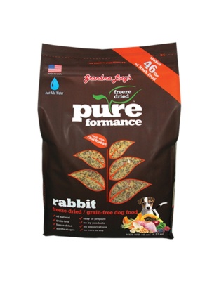 Grandma Lucys Dog Pure Grain Free Rabbit Chickpea 10 Lbs.