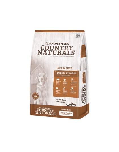 Grandma Mae's Country Naturals Grain Free Dry Dog Food Dakota Frontier Buffalo 1ea/14 lb