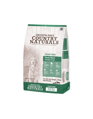 Grandma Mae's Country Naturals Grain Free Dry Dog Food Duck Meal Sensible 1ea/4 lb