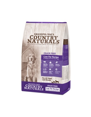 Grandma Mae's Country Naturals Grain Free Low Fat Dry Dog Food Pork 1ea/14 lb