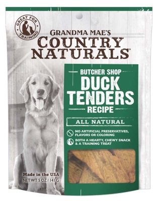 Grandma Mae's Country Naturals Grain Free Duck Tenders Dog Treats 1ea/5 oz