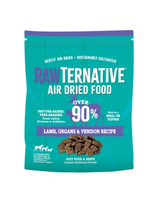 Grandma Mae's Country Naturals Rawternative Air Dried Dog Food Lamb, Organs  Venison, 1ea/5 lb