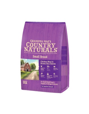 Grandma Mae's Country Naturals Small Breed Sensitive Stomach Dry Dog Food Chicken & Rice, 1ea/12 lb