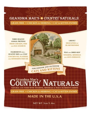 Grandma Mae's Country Naturals Grain Free Dry Cat Food Chicken 1ea/3 lb