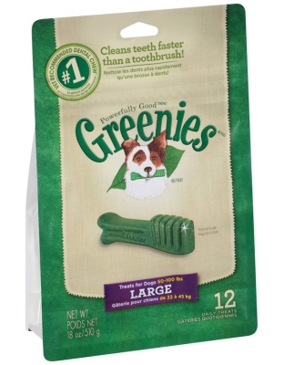 Greenies Dog Dental Treats Large Original 1ea/18 oz, 12 ct