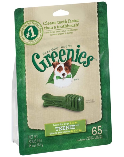 Greenies Dog Dental Treats Teenie Original 1ea/18 oz, 65 ct