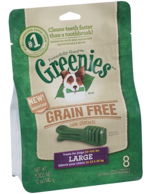 Greenies Grain Free Dog Dental Treats Large Original 1ea/12 oz, 8 ct