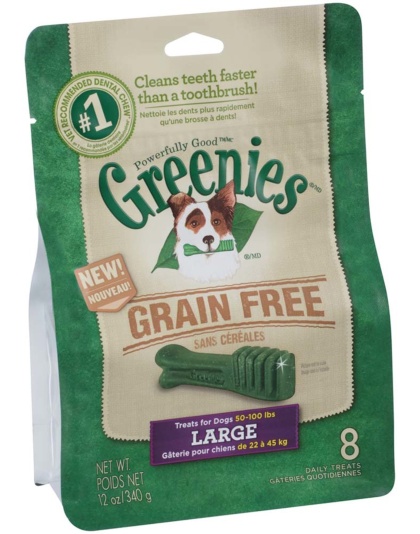 Greenies Grain Free Dog Dental Treats Large Original 1ea/12 oz, 8 ct