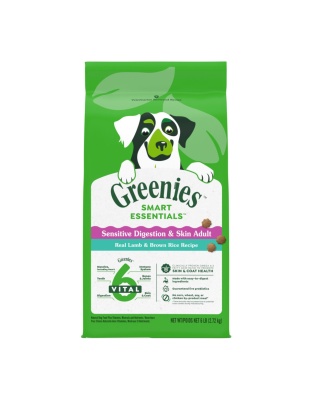Greenies Smart Essentials Sensitive Digestion & Skin Dry Dog Food Lamb, 1ea/6 lb