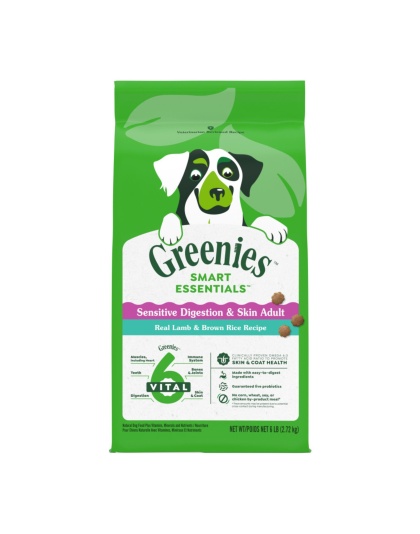 Greenies Smart Essentials Sensitive Digestion & Skin Dry Dog Food Lamb, 1ea/6 lb