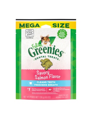 Greenies Feline Adult Cat Dental Treats Savory Salmon 1ea/4.6 oz