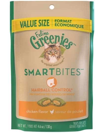 Greenies Feline SmartBites Healthy Indoor Cat Treats Chicken 1ea/4.6 oz