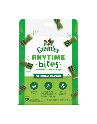 Greenies Anytime Bites Bite-Size Dog Dental Treats Original 1ea/10.3 oz