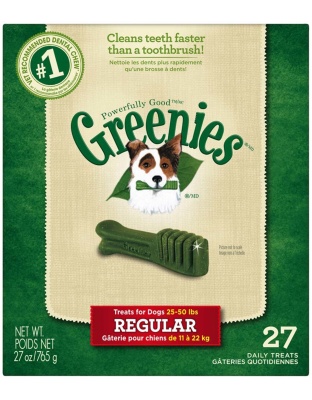 Greenies Dog Dental Treats Regular Original 1ea/27 oz, 27 ct