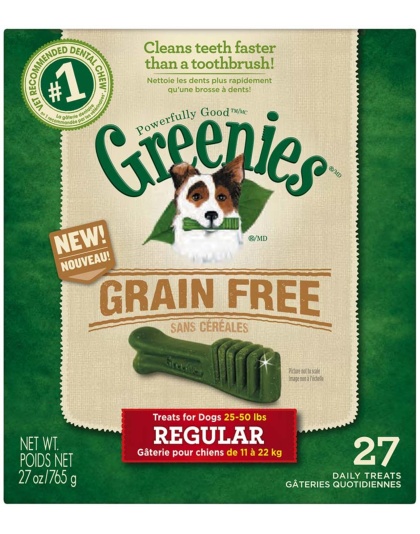 Greenies Grain Free Dog Dental Treats Regular Original 1ea/27 oz, 27 ct