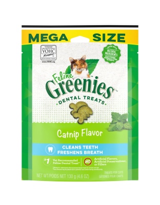 Greenies Feline Adult Cat Dental Treats Catnip 1ea/4.6 oz
