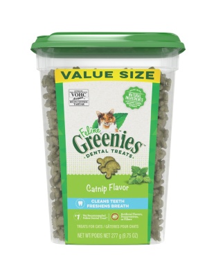 Greenies Feline Adult Cat Dental Treats Catnip 1ea/9.75 oz