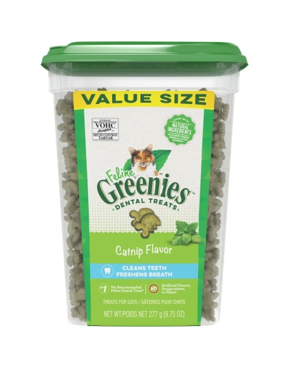 Greenies Feline Adult Cat Dental Treats Catnip 1ea/9.75 oz