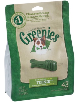 Greenies Dog Dental Treats Teenie Original 1ea/12 oz, 43 ct
