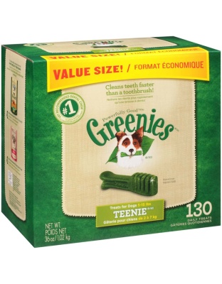 Greenies Dog Dental Treats Teenie Original 1ea/36 oz, 130 ct