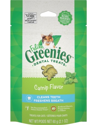 Greenies Feline Adult Cat Dental Treats Catnip 1ea/2.1 oz