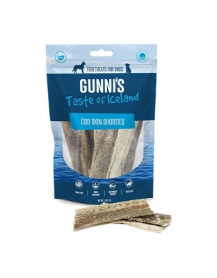 Gunnis Dog Cod Skins Shorties 2.5oz.