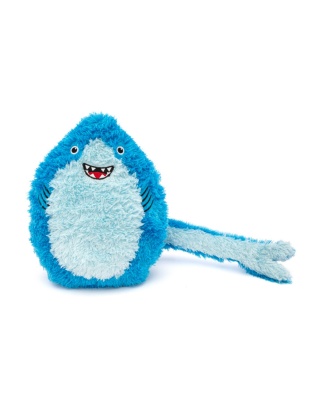 GURU Hide-A-Tail Plush Puzzle Dog Toy Shark, 1ea/MD