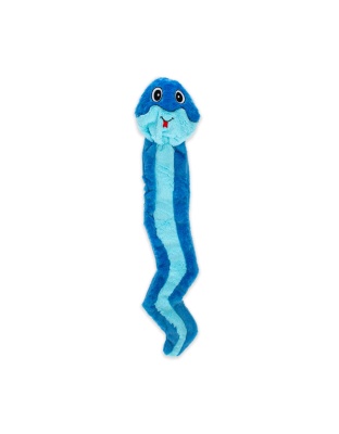 GURU Hide-A-Tail Snake Plush Puzzle Dog Toy Blue, 1ea/XL