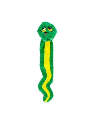 GURU Hide-A-Tail Snake Plush Puzzle Dog Toy Green, 1ea/XL