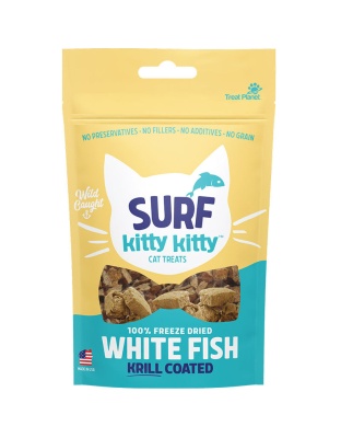 Etta Says! Kitty Kitty 100% Freeze Dried Cat Treat White Fish w/Krill 1ea/0.6 oz