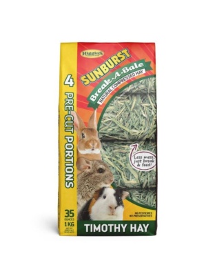 Sunburst Break-A-Bale Timothy Hay 35oz.