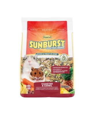 Sunburst Gourmet Blend Hamster & Gerbil 2.5 Lb