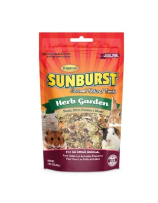 Sunburst Gourmet Natural Small Animal Treat Herb Garden 3oz.