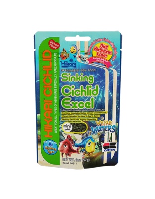 Hikari USA Weird Waters Sinking Cichlid Excel Fish Food 1ea/57 g