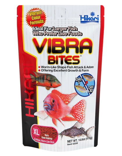 Hikari USA Vibra Bites Tropical Fish Food 1ea/14.6 oz, XL