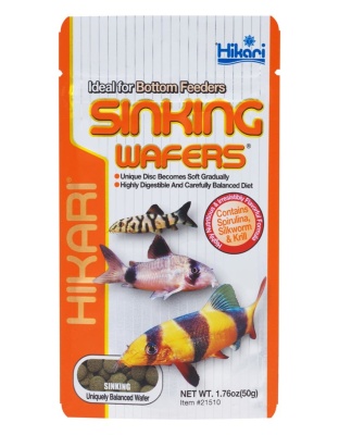 Hikari USA Sinking Wafers Rapidly Sinking Wafer Fish Food 1ea/1.76 oz