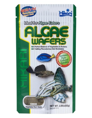 Hikari USA Algae Wafers Rapidly Sinking Wafer Fish Food 1ea/2.89 oz