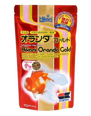 Hikari USA Oranda Gold Pellets Fish Food 1ea/10.5 oz, Mini