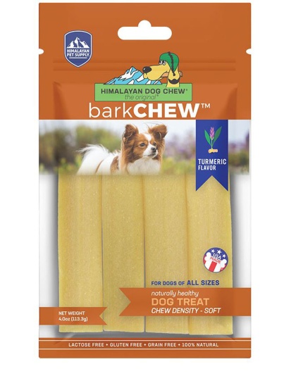 Himalayan Dog Chew Dog Barkchew With Turmeric 4oz.